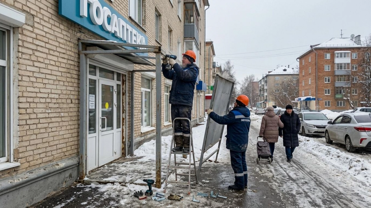 Арбитраж обязал «Башфармацию» снести незаконную входную группу аптеки в Уфе