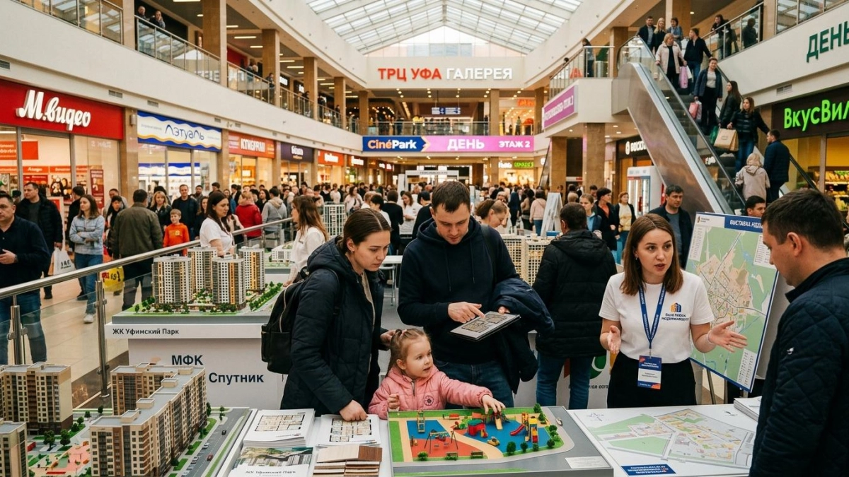 В Уфе открылась выставка «Строим города»: проекты 20 компаний в свободном доступе