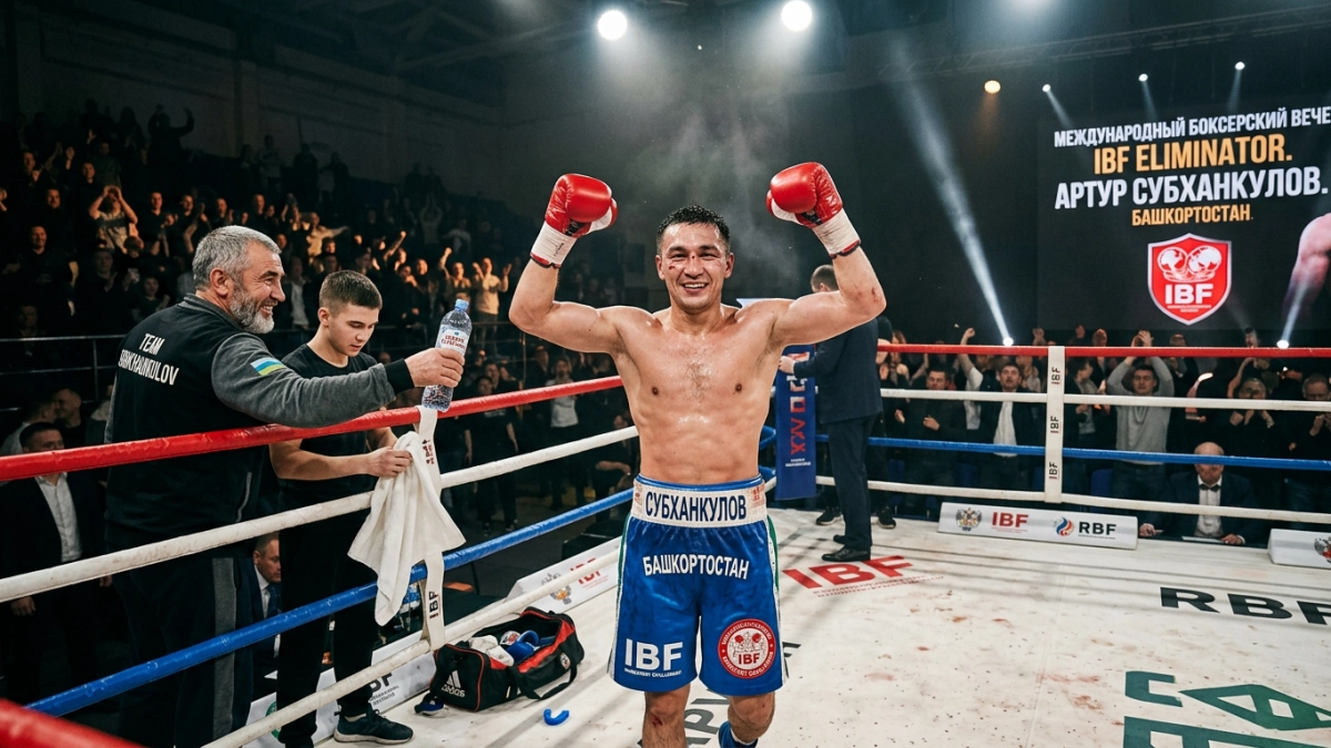 Артур Субханкулов стал обязательным претендентом на титул чемпиона мира IBF