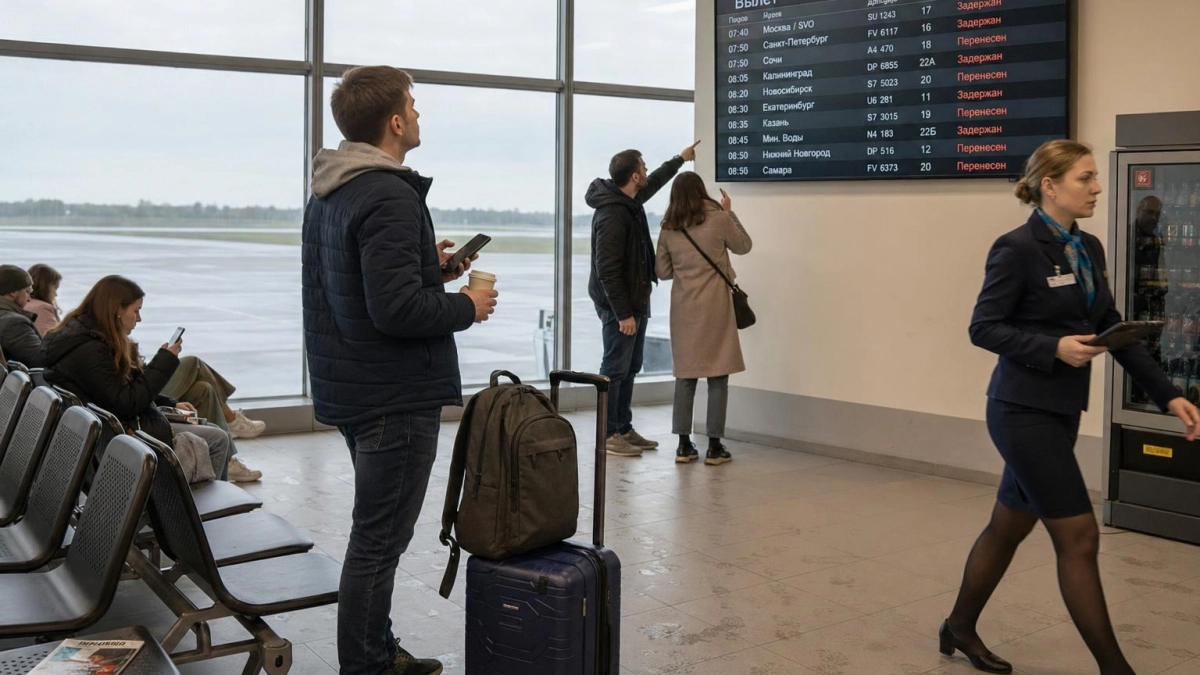 В Башкирии ввели режим беспилотной опасности: аэропорт Уфы остановил рейсы