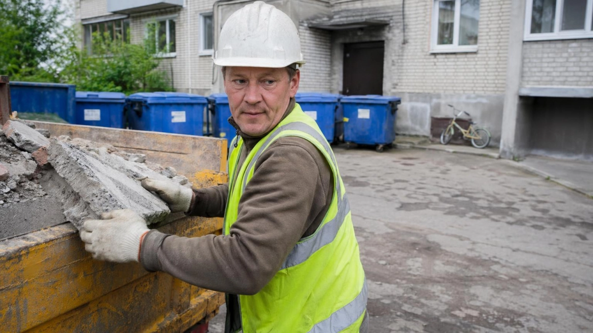 В Уфе снесли рынок «Табын», но строительный мусор вывезти не могут