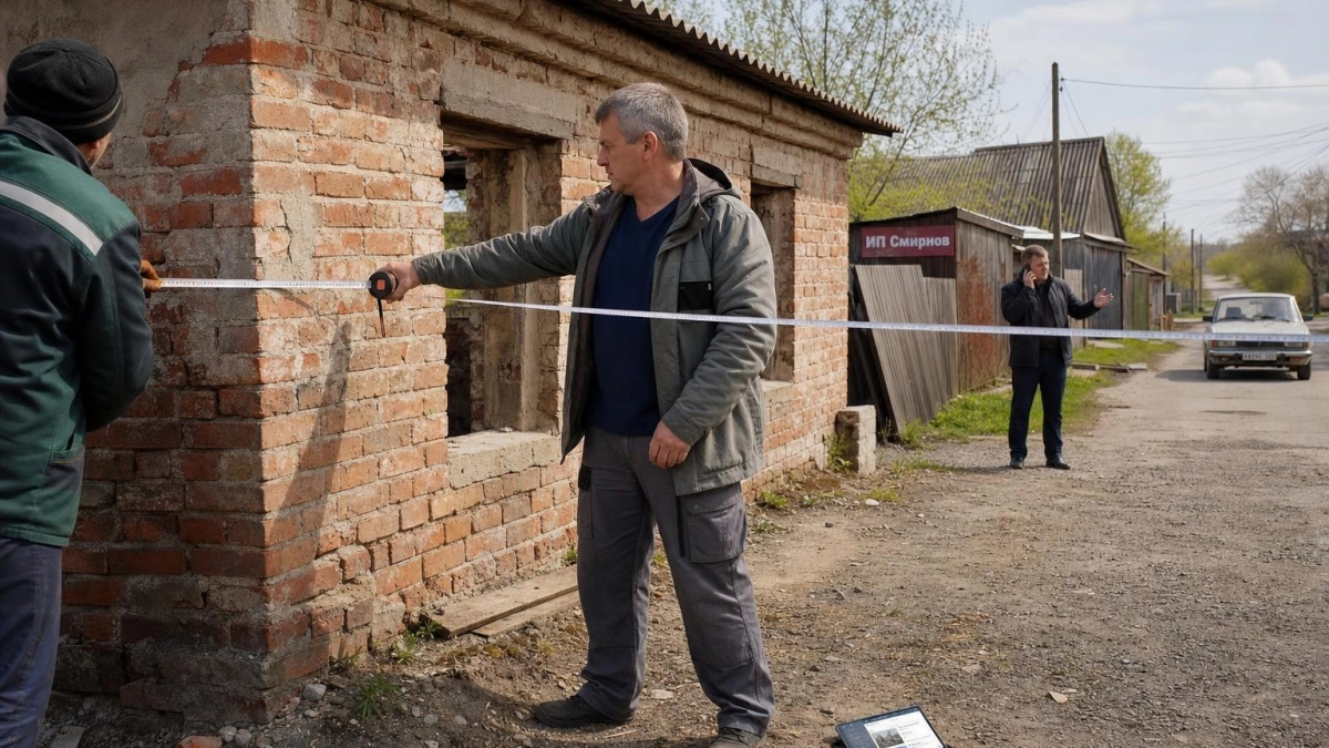 В Башкирии продают заброшенный коровник, который разбирают местные жители