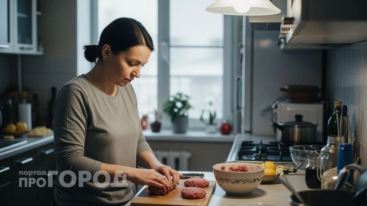 Добавьте в фарш всего одну ложку этого продукта: ваши котлеты станут невероятно пышными и сочными всегда