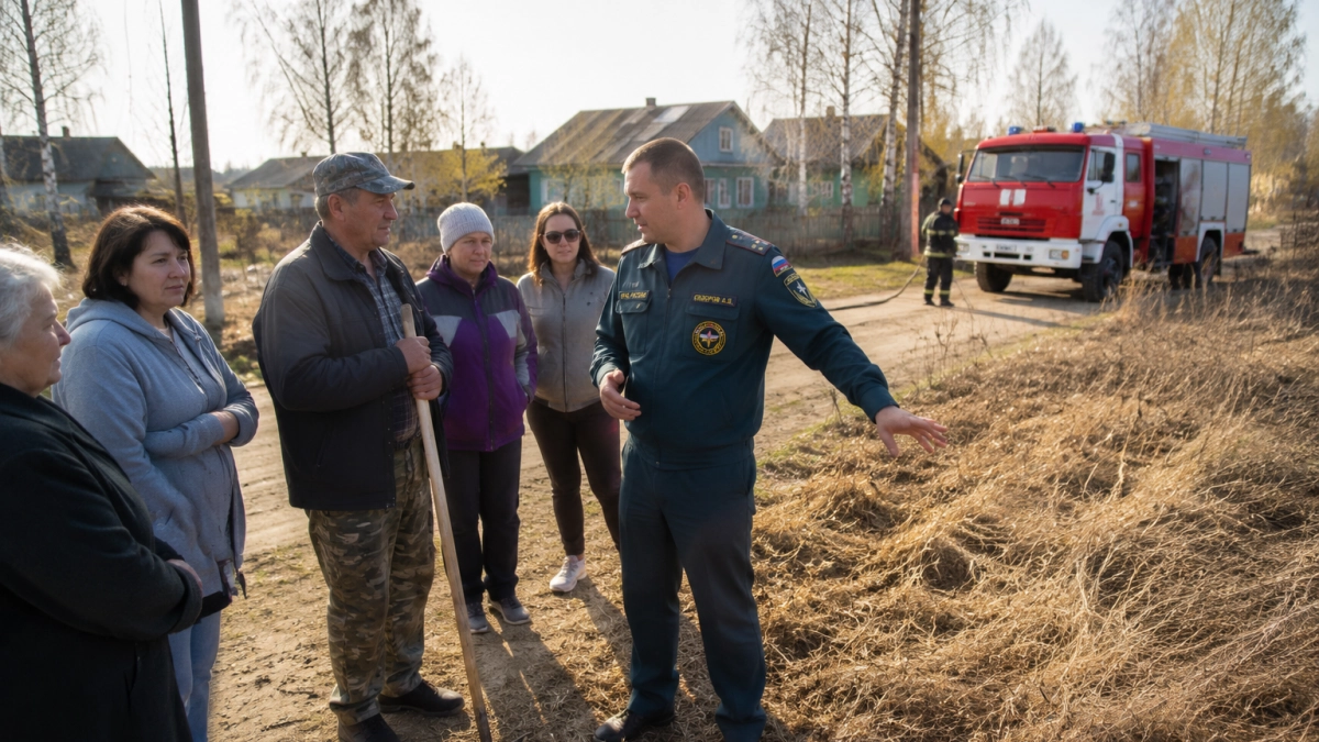 Четыре ландшафтных пожара за сутки: огонь охватил несколько районов Башкирии