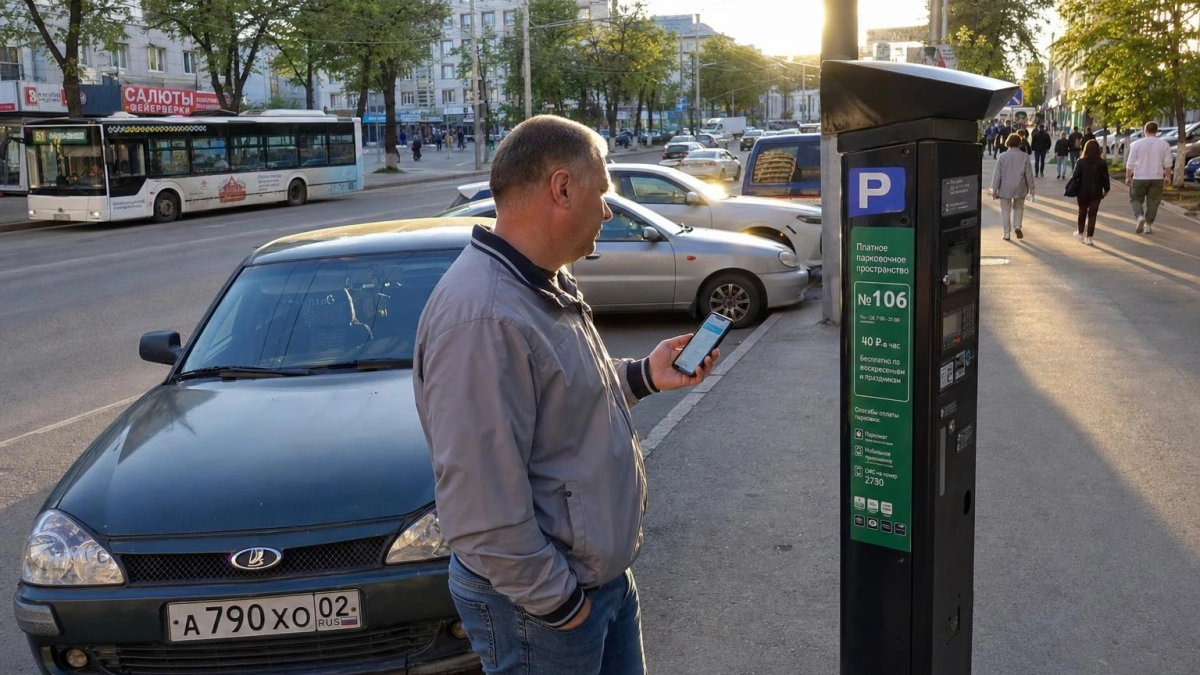 С 15 мая в Уфе платные парковки появятся на десятке новых улиц