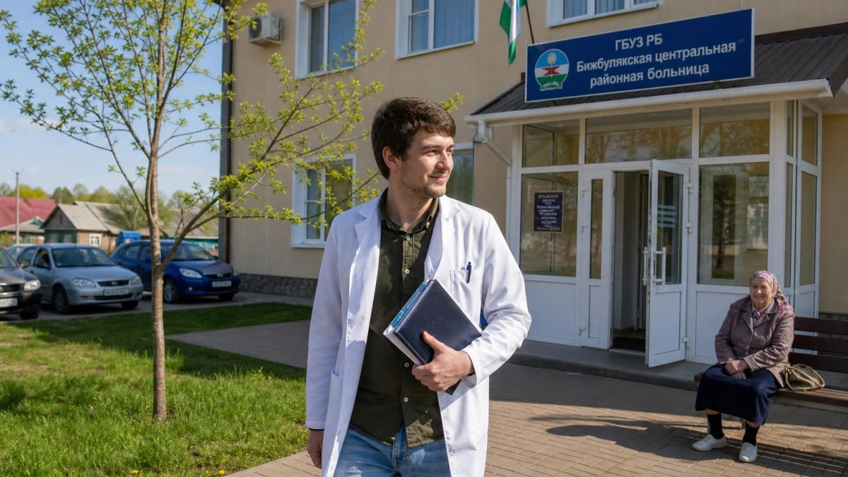 Врачи в сельских больницах Башкирии получат до 1,5 млн рублей единовременно