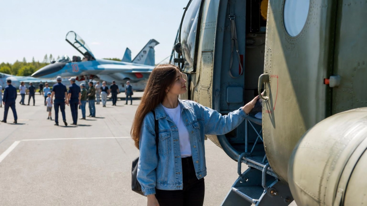 В УУНиТ открыли доступ в кабины боевых Су-34, Су-27 и Ми-8