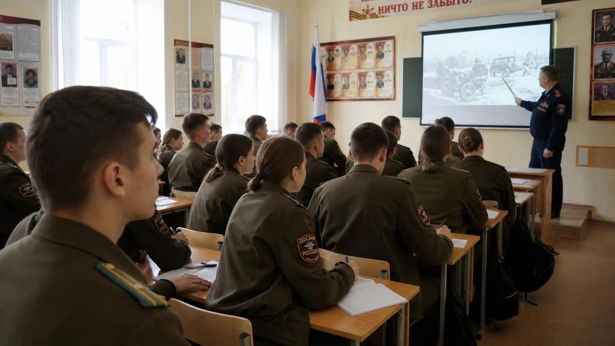 Кадеты Уфы узнали о легендарном СМЕРШе от офицеров ФСБ
