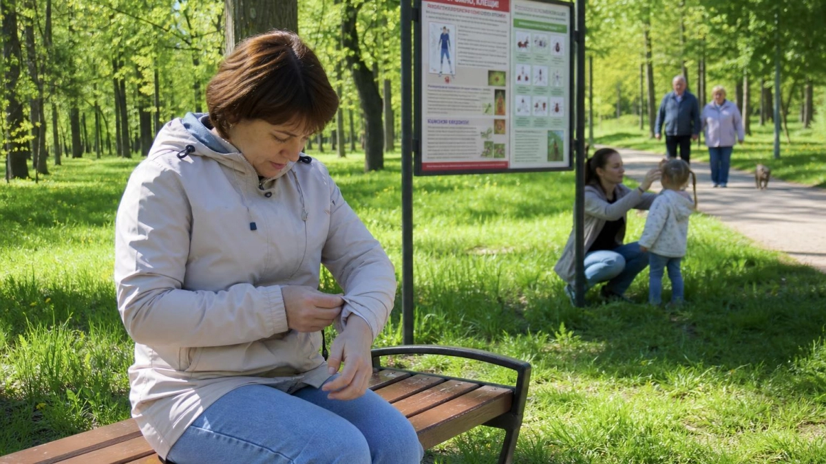 В Башкирии от клещей пострадали почти 3 тысячи человек — треть из них дети