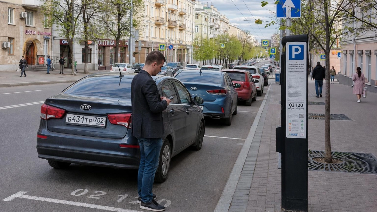 Платных парковок в центре Уфы станет втрое больше