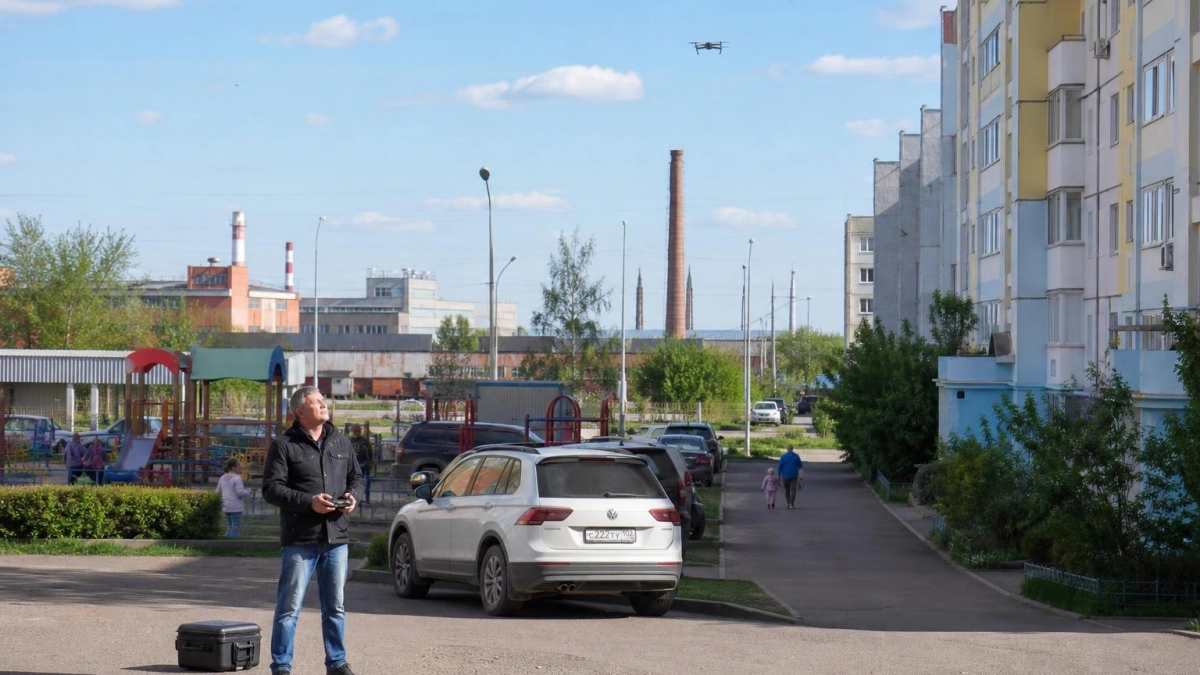 Житель Уфы поднял незарегистрированный дрон над авиазаводом и получил штраф