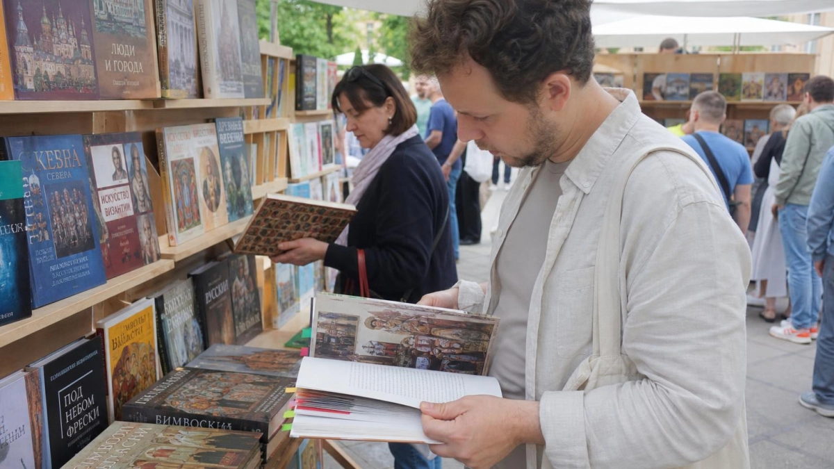 Хабиров читает сразу четыре книги — одна из них Коран с комментариями