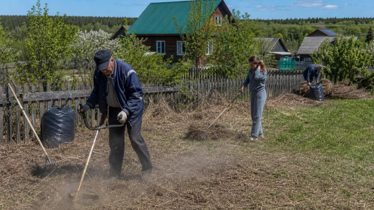 В Башкирии жителям выдали предписания убрать сухую растительность на участках