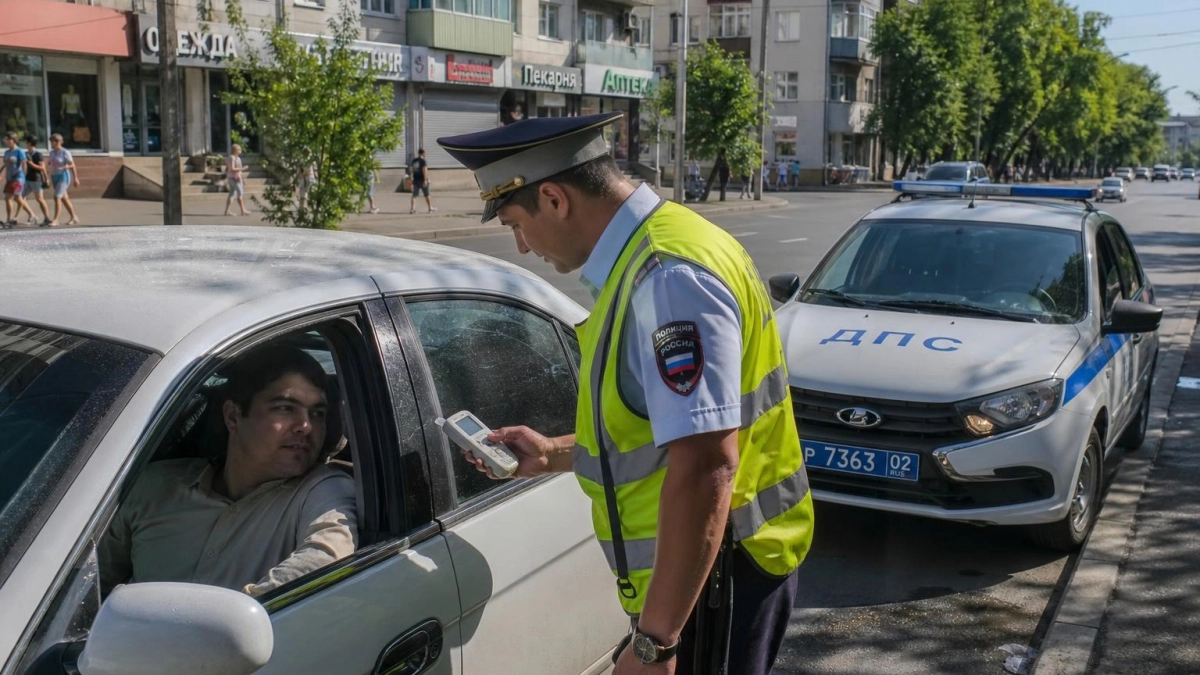 В Уфе за выходные поймали 8 пьяных водителей из 260 проверенных