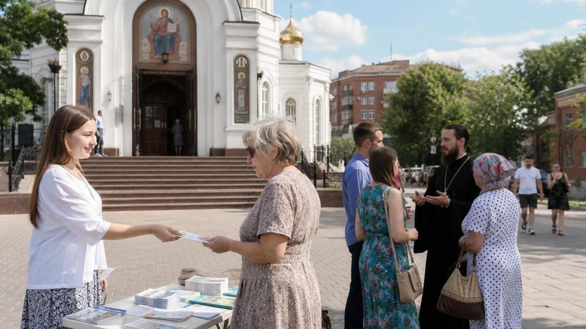 Храм Матроны Московской в Уфе провел акцию против абортов