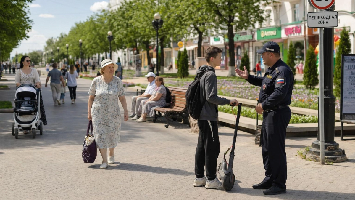 Трое подростков на одном самокате сбили 89-летнюю в Уфе — дело на контроле Бастрыкина