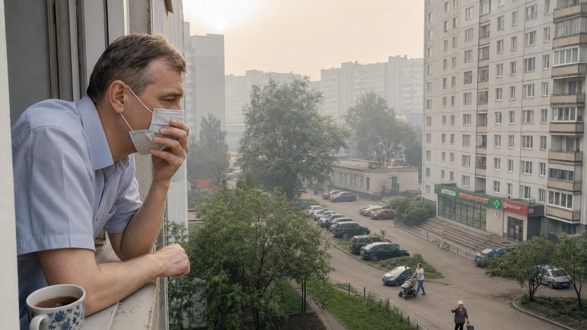 «Режим чёрного неба» в Уфе: жители Инорса и Шакши задыхаются от смога