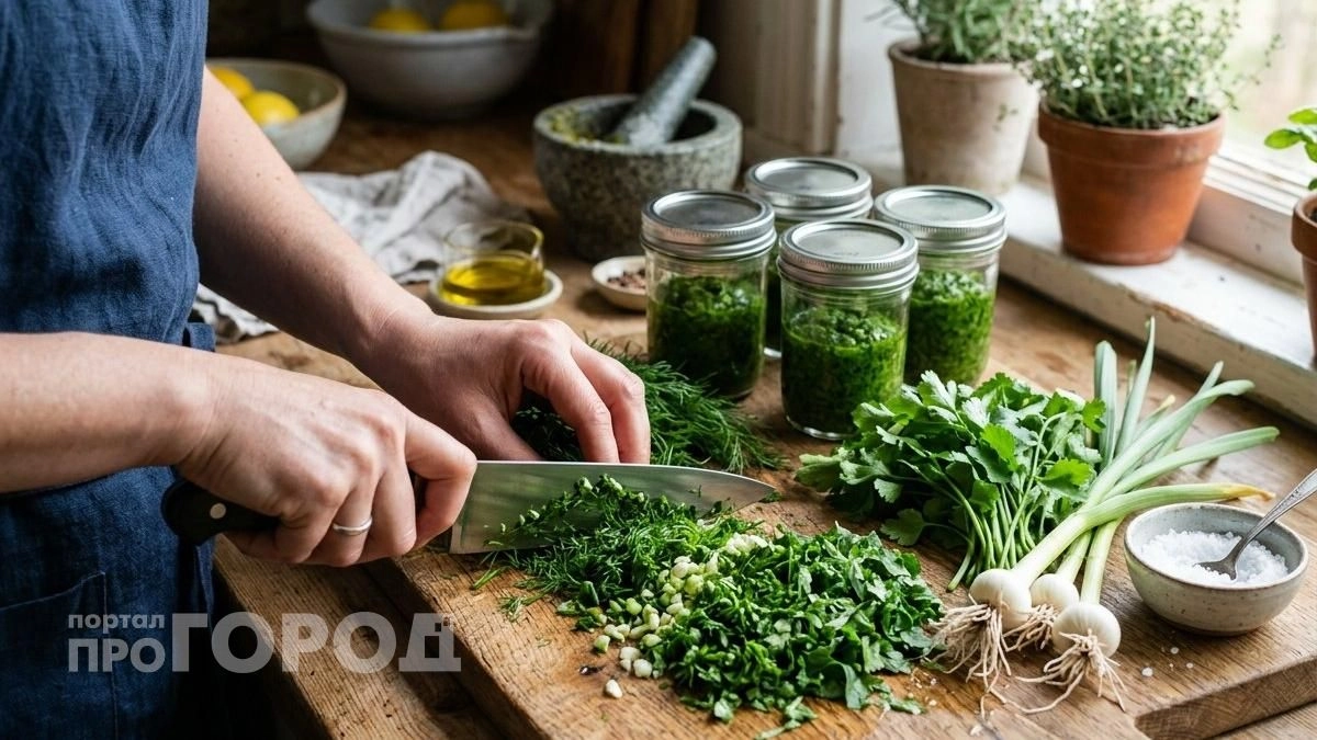 Больше не сушу укроп на зиму: измельчаю его с чесноком в ароматную пасту для любых блюд и бутербродов