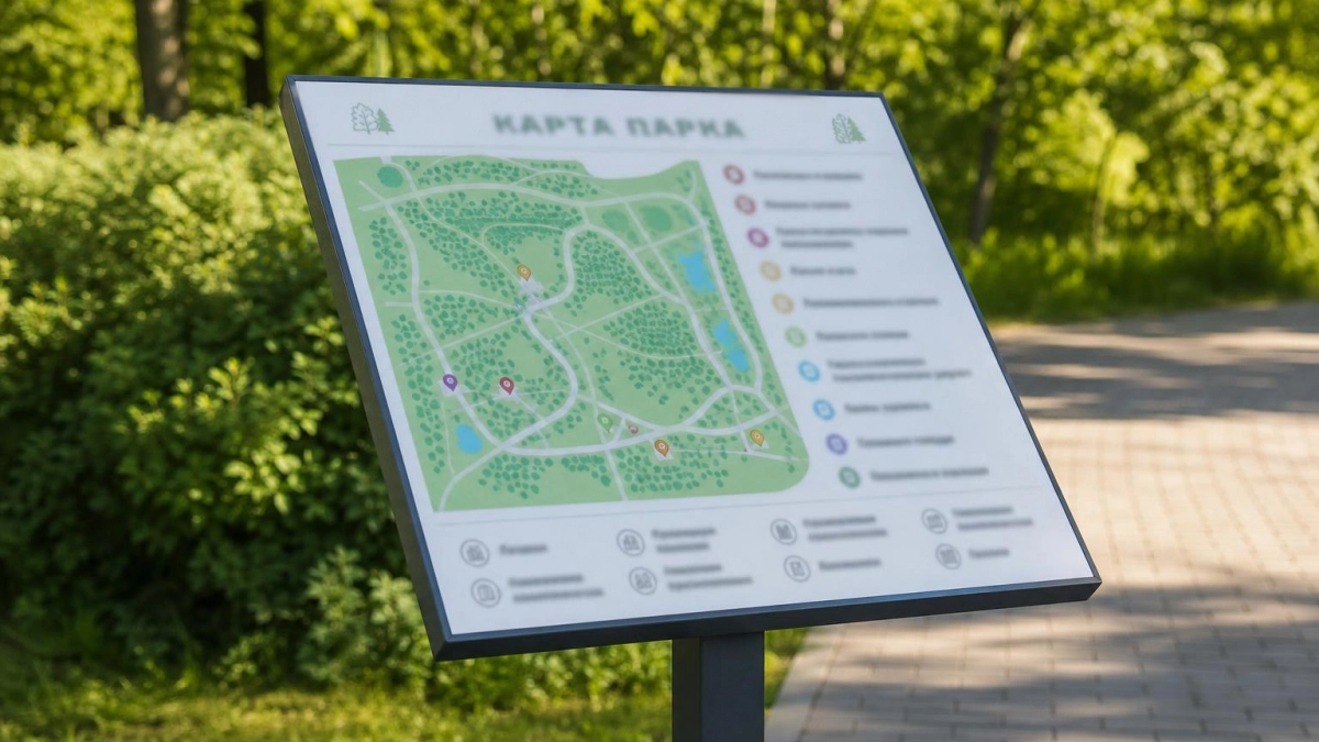 В дендропарке Уфы заменили таблички после жалоб на орфографические ошибки