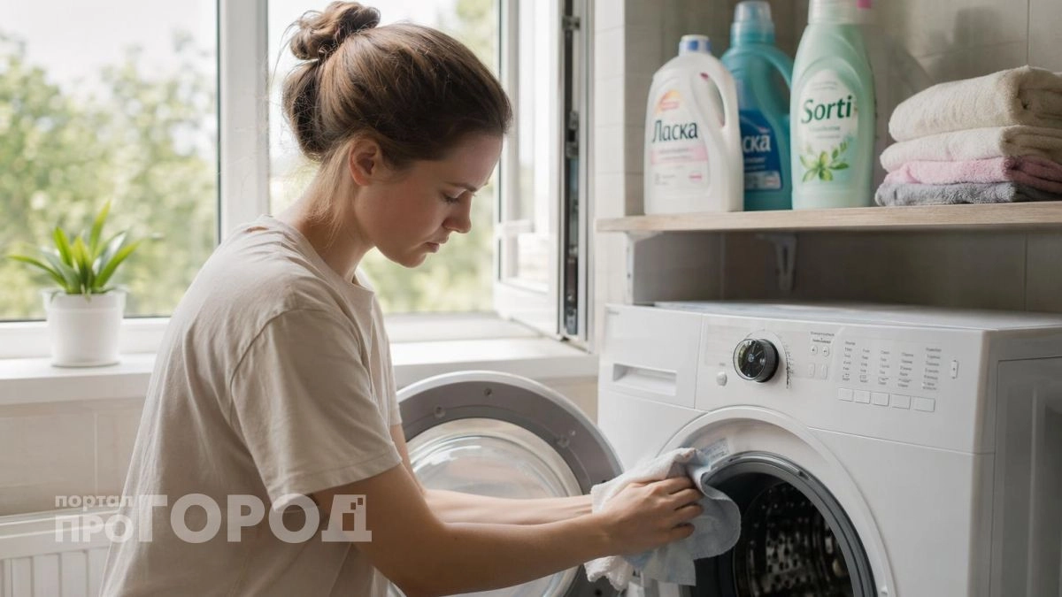 Больше никаких волос на черной одежде: просто положите губку в барабан стиральной машины перед запуском