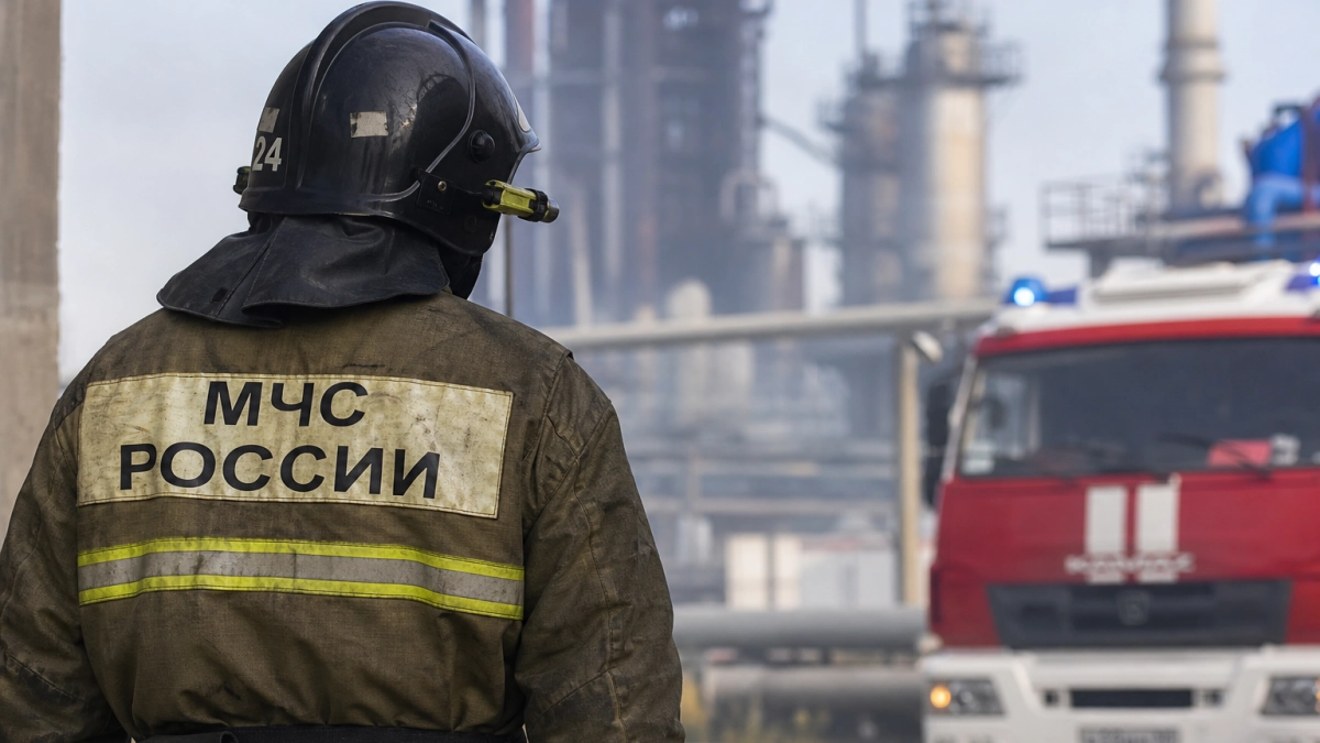 Над предприятиями Башкирии сбили 25 беспилотников, в Уфе после атаки начался пожар