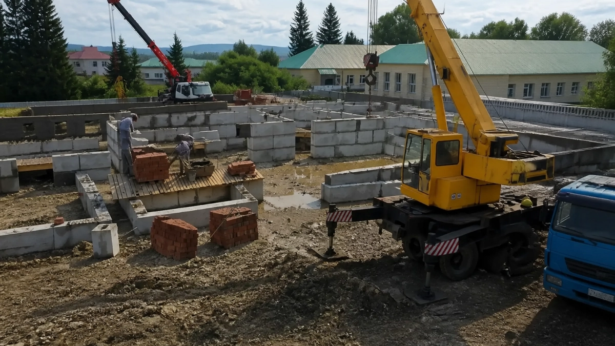 В Верхних Кигах начали строить школу искусств для 340 детей