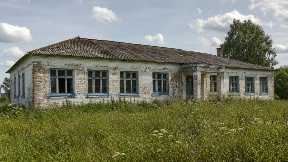 В Башкирии бывшую школу с участком продают за 100 тысяч рублей