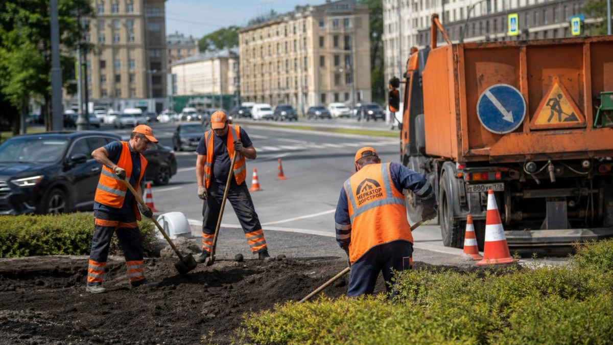 В Уфе до 16:30 ограничат движение у Центрального рынка из-за работ