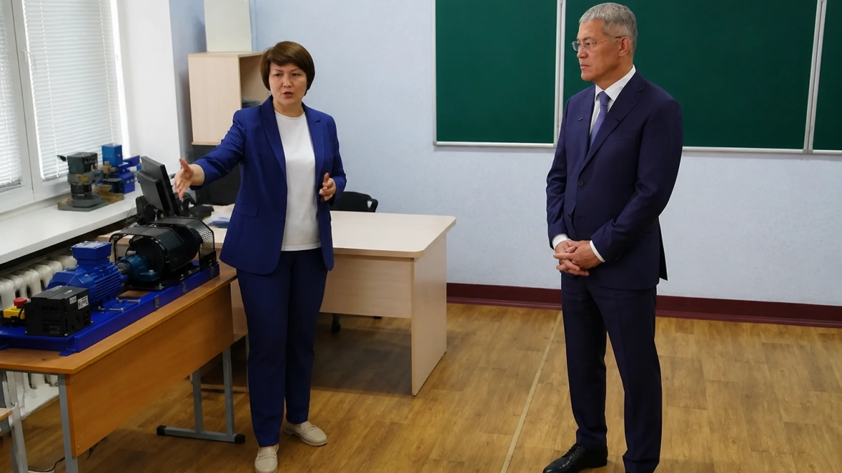 Хабиров назвал Ишимбайский нефтяной колледж востребованным у более 1,8 тысячи студентов