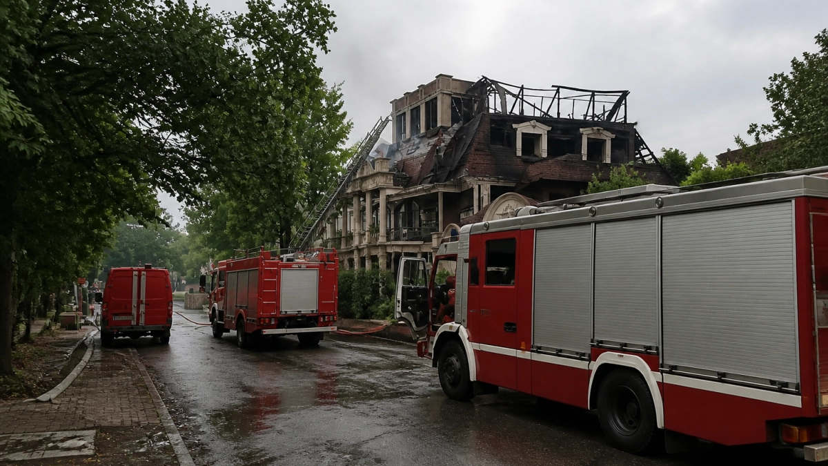 В Уфе после пожара в ресторане на 600 «квадратах» начали проверку
