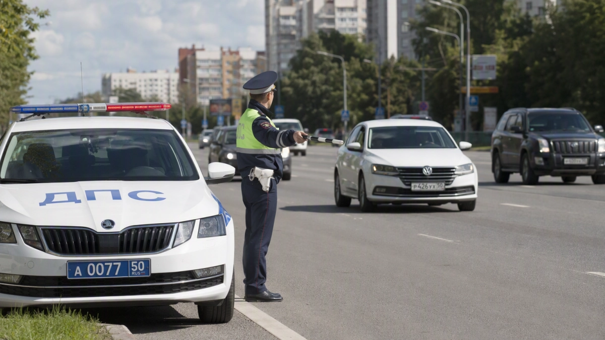 В Уфе выставили десятки КПП для проверок водителей и профилактики нарушений