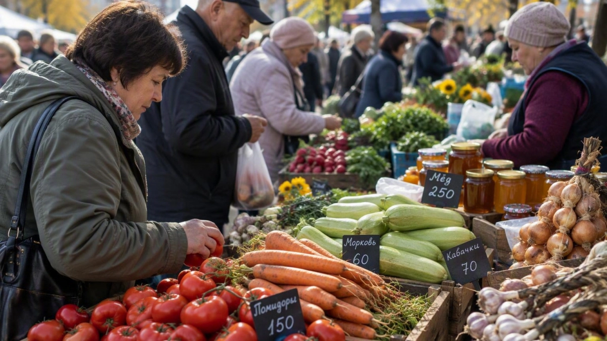 В Уфе прошли сельхозярмарки с продукцией фермеров республики без посредников