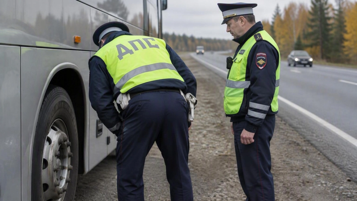 В Башкирии на трассе Уфа – Оренбург проверяют автобусы и такси