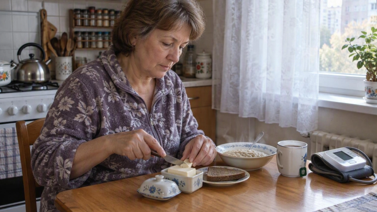 Сливочное масло при гипертонии: врач раскрыла дневную норму, которая защитит ваши сосуды от скачков давления