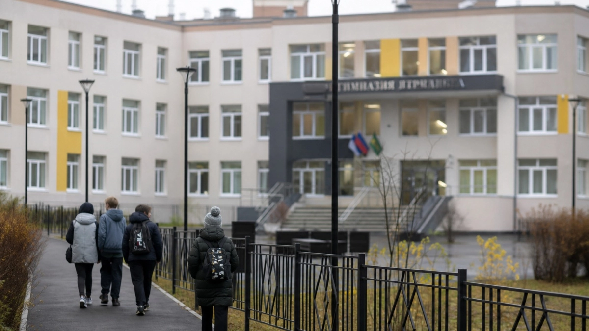 В Дюртюлях после обращения к Радию Хабирову преобразили территорию гимназии №3
