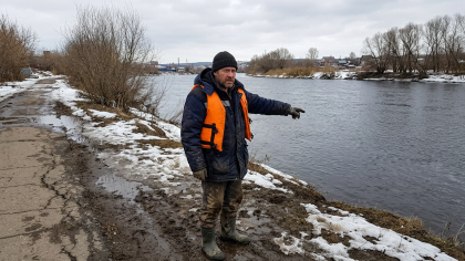 Лёд на реке Белой тает: рыбакам Башкирии советуют остаться на берегу