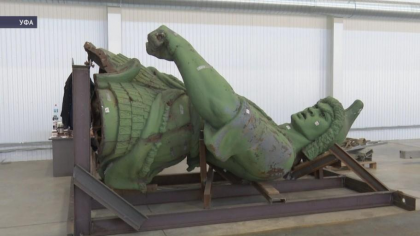 Памятник Салавату Юлаеву реставрируют после 60 лет под открытым небом