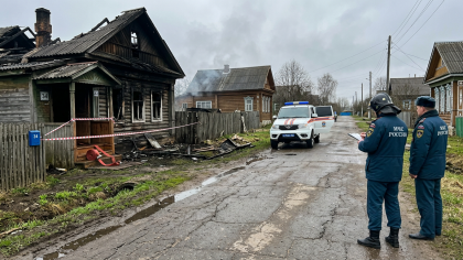 В сгоревшем доме в Башкирии нашли тела двух мужчин