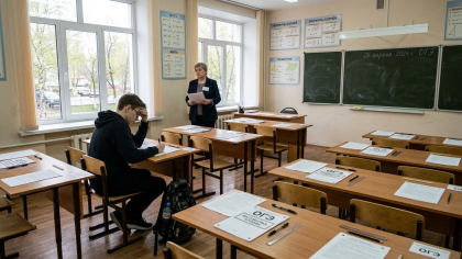 Семь девятиклассников сдают ОГЭ досрочно: в Башкирии стартовал экзамен по математике