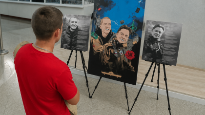 В Башкирии открыли мемориальные стенды в память о волонтёрах Народного фронта