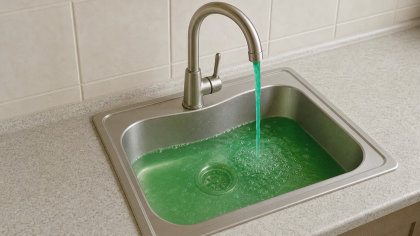 В Уфе с 26 октября из кранов может пойти зеленая вода из-за проверок